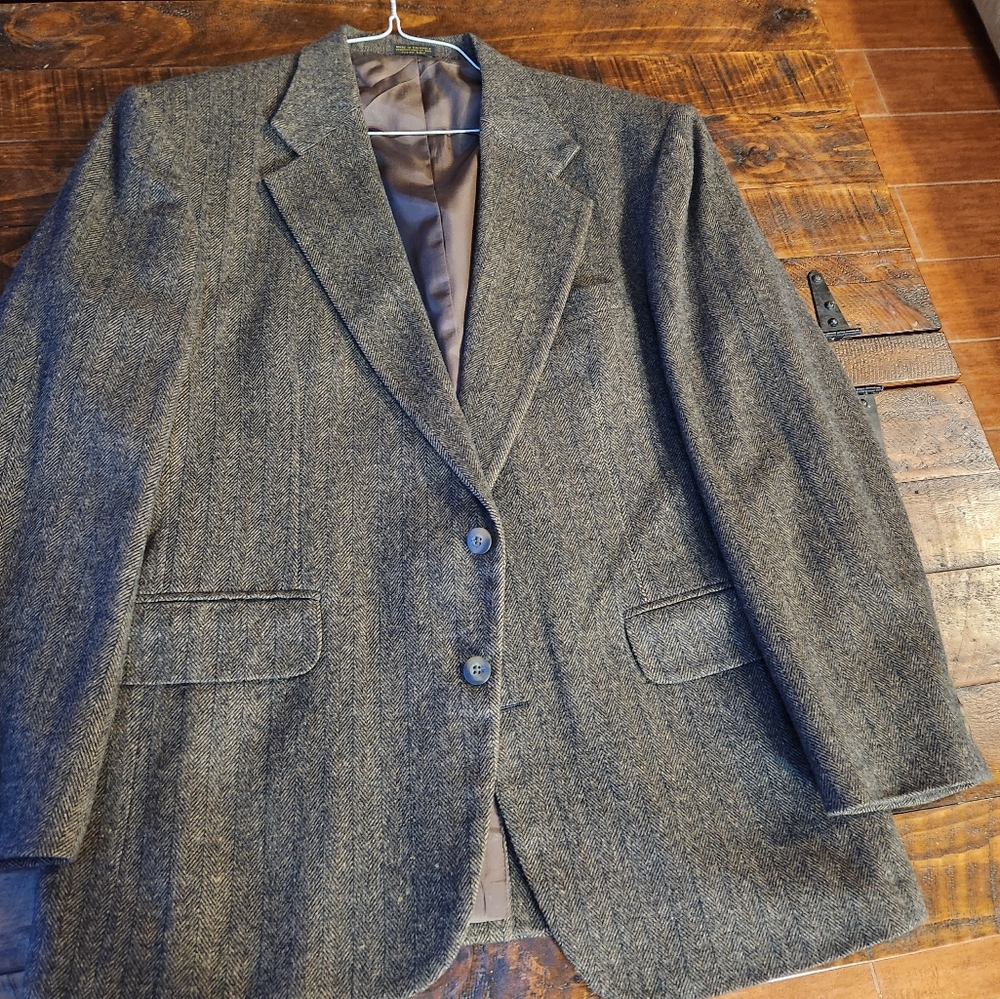 Robert Stock Men's Brown Camelhair Sports Jacket